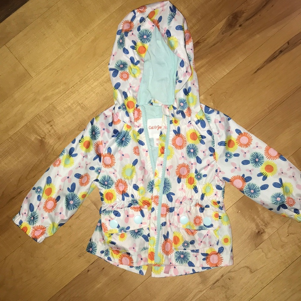 Cat and Jack raincoat size 12 months